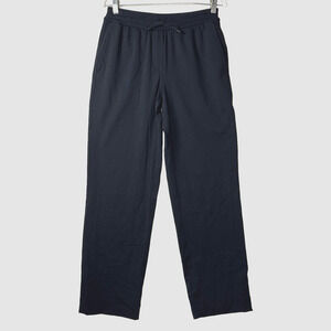 Lululemon Men’s Black Drawstring Athletic Pants Size Small Wide Leg Stretch